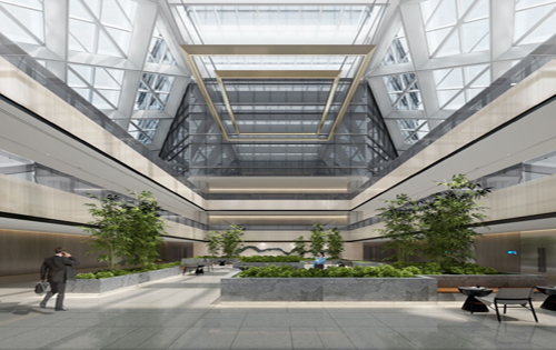 国家金融信息大厦洽谈区 