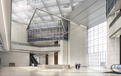 国家金融信息大厦大堂